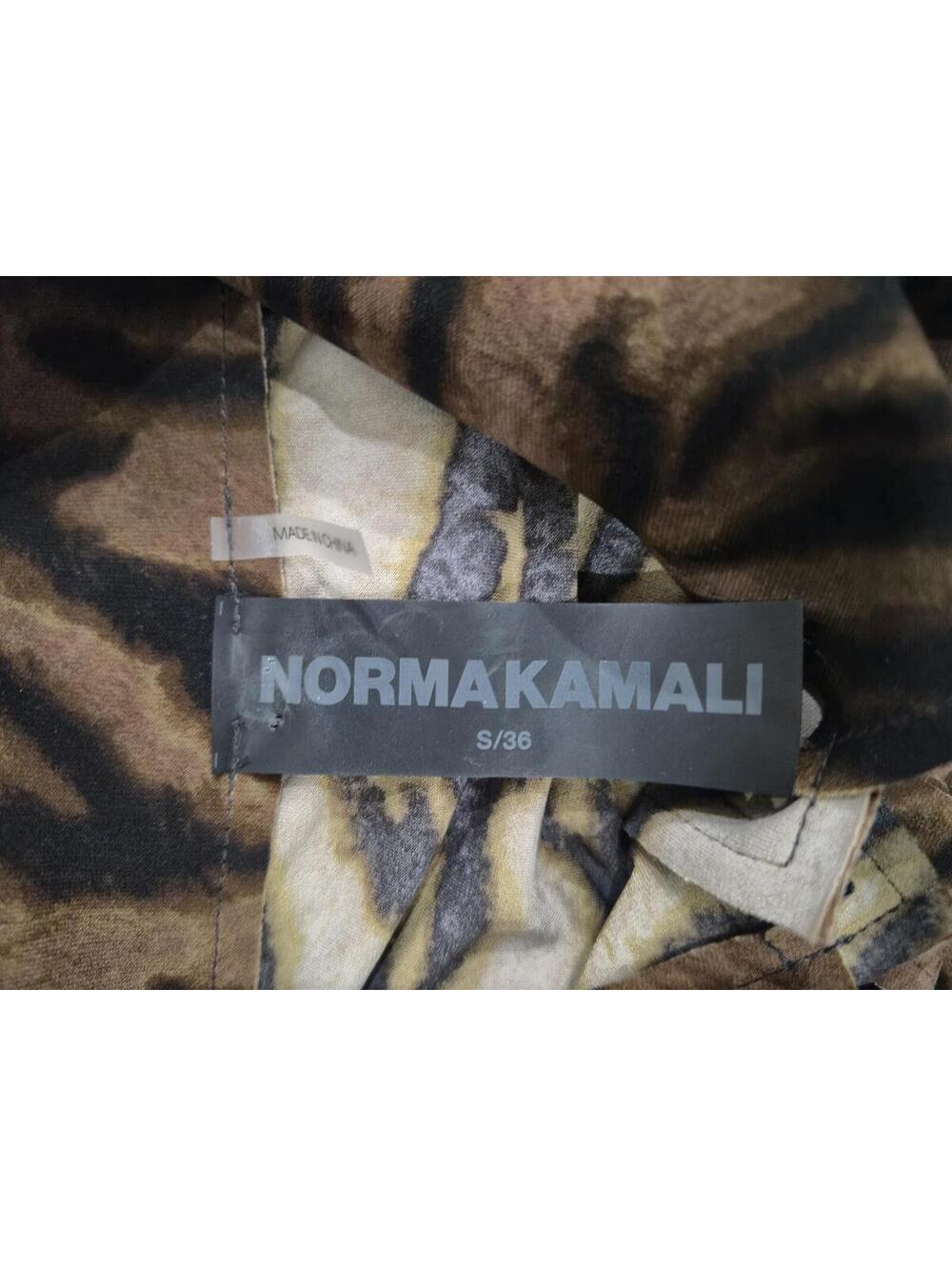 NORMA KAMALI Cropped Oversized Shirt Size.Small - Picture 7 of 8